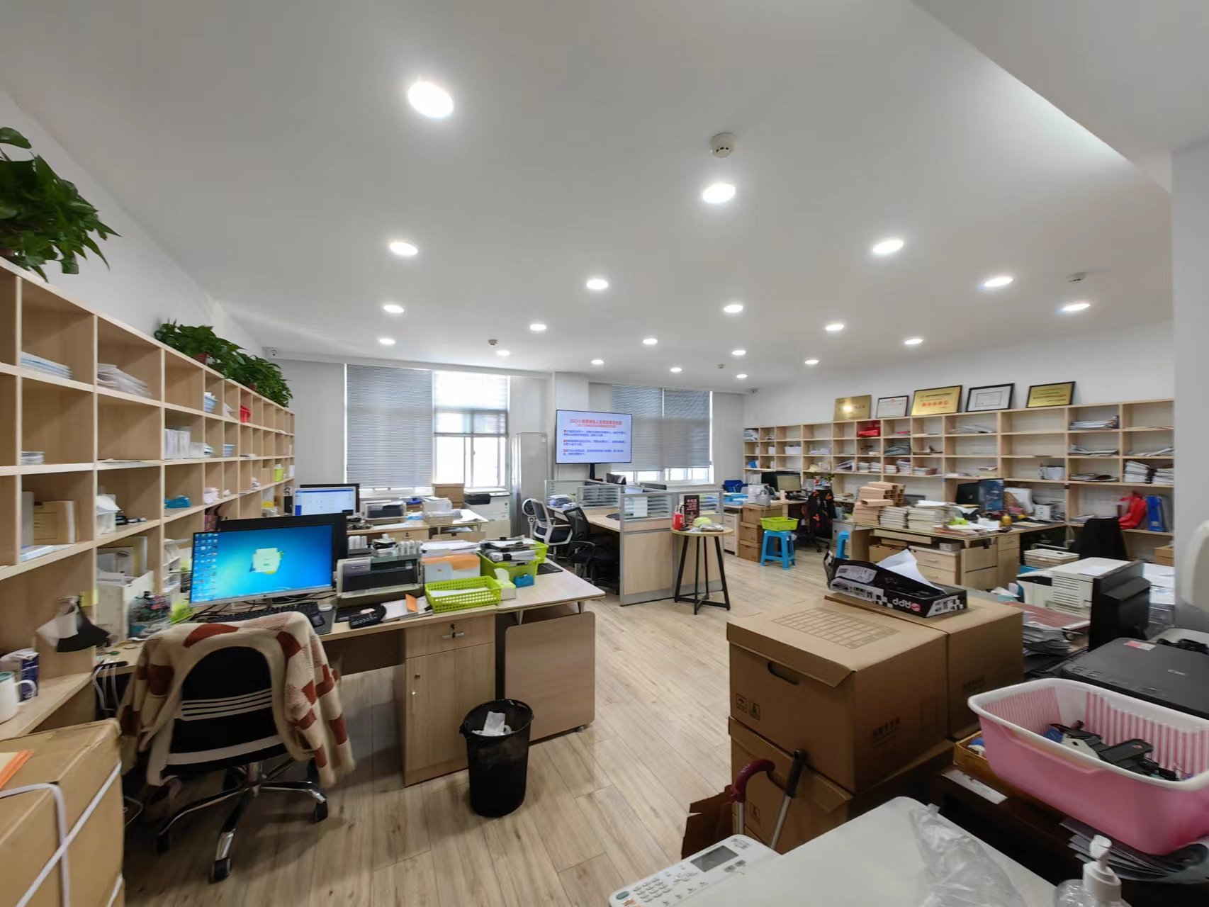 阳光会计办公区实景一